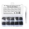 1200Pcs Micro Small Self Tapping Screws Mini Flat Head Cross Screws for Repair Electronic Clock, Glasses Easy To Use