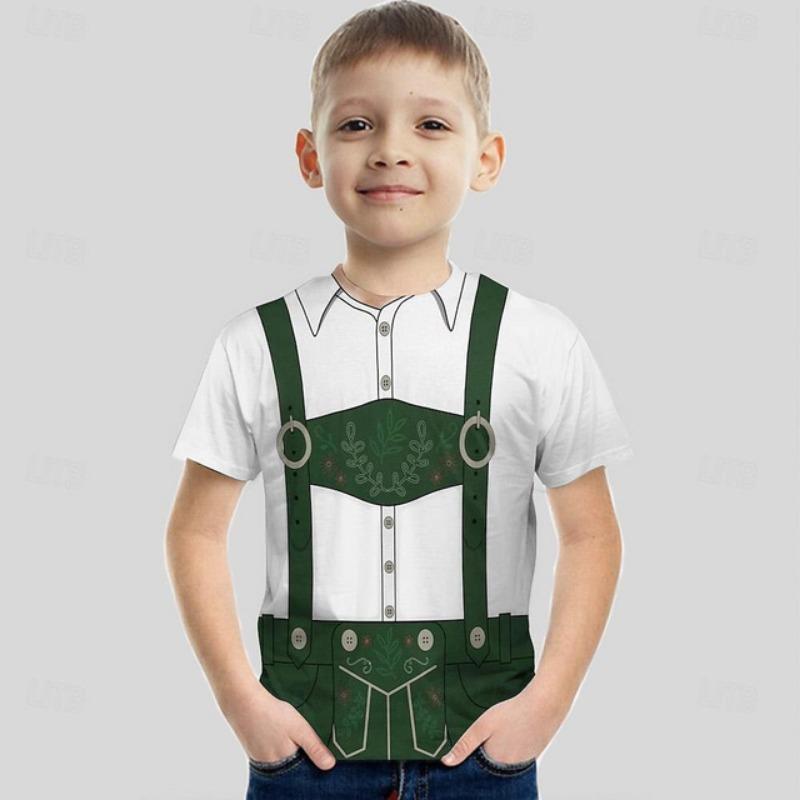 

Косплей Смешная футболка для детей Детские футболки на день рождения Детская одежда для мальчиков и девочек Повседневные футболки с 3D-принтом 100