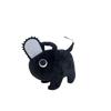 Chainsaw Dog Demon Pochita Plush Toy Stuffed Animal, Halloween Christmas Gift Anime Figure Doll, 22cm Black