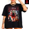 Herren- und Damen-T-Shirts Michael Myers Horrorfilme Halloween Unisex Schwere Baumwolle