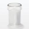MUJI Acrylic Small 70mm Diameter X ODAA1A2S Container, Slim, Approx. 97mm,