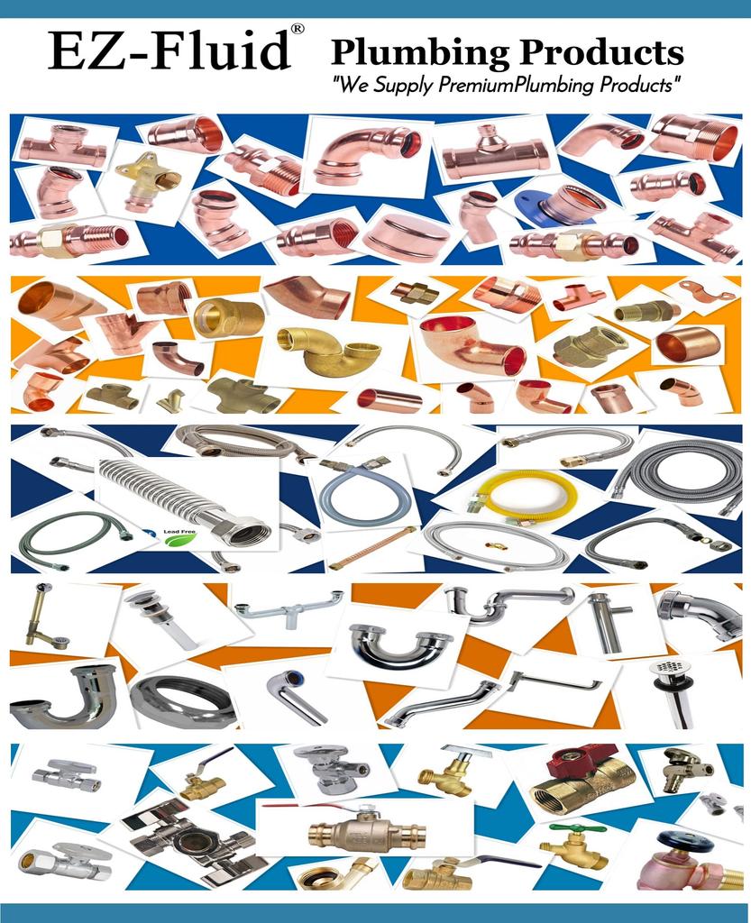 Female Comp x Female Comp x Stainless Steel Braided Flexible Refrigerator Ice Maker Water Hose Portable Home Use EZ-FLUID 1/4" 1/4" 180" (15') &