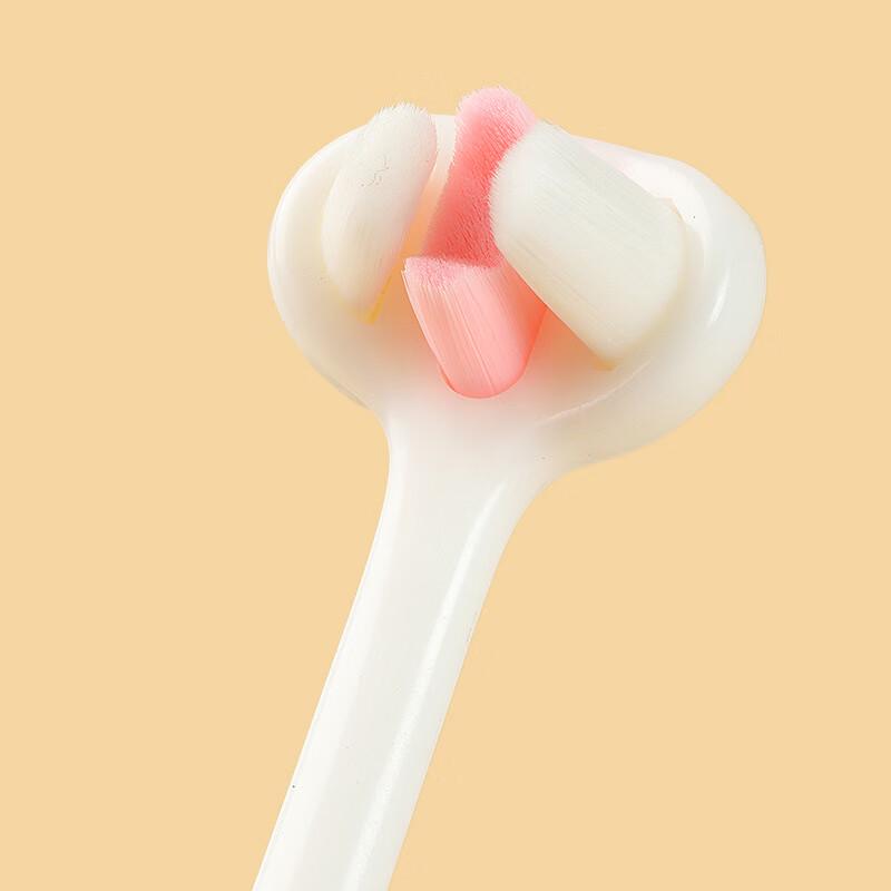 Sajie 3-Sided Soft Bristle Children s Toothbrush (6-12 Years, 2-Pack)