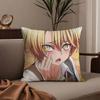 Anime L-Love S-Stage Pillow Case Anti-dustmite Pillowcase Invisible Zipper Silky Short Plush Sofa Cushion Cover