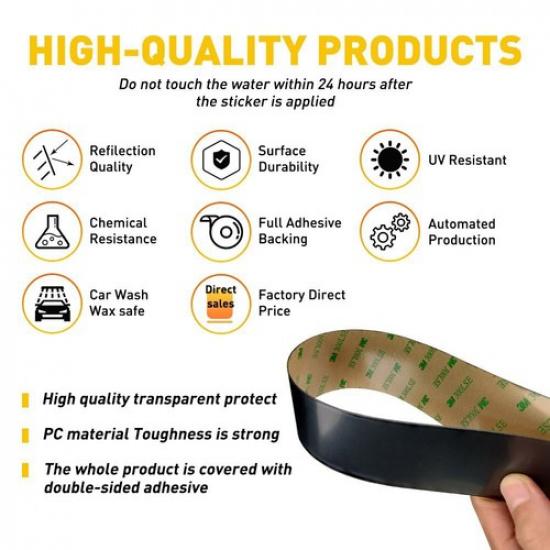 10pcs Decal Cover For TOYOTA RAV4    B Pillar Posts Door Window Trim