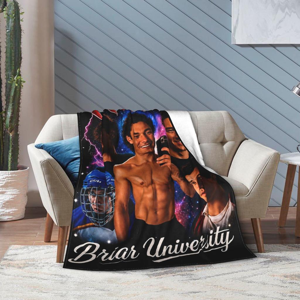 Garrett Graham Off Campus Blanket Velvet Decoration  Multi-Function Warm Throw Blanket For Bedding Couch Plush Thin Quilt
