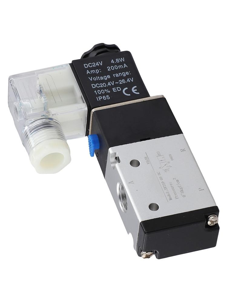 0.15-0.8MPa Solenoid Valve Pneumatic 1/4inch 3 Way