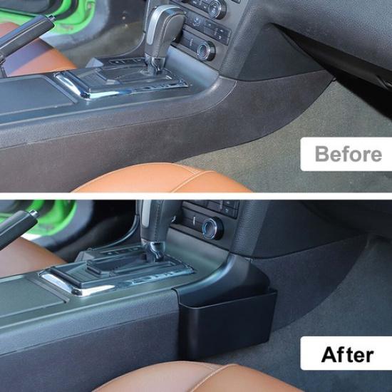 2x Door Side Storage Box Handle Pocket Phone Accessories for Ford Mustang 10-14