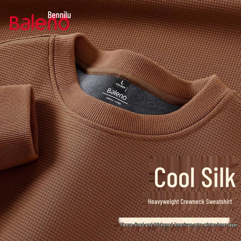 

Baleno Men s Comfort Fit Round Neck Sweatshirt L