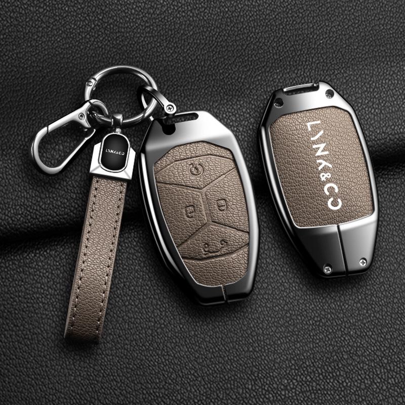 Lynk & Co 03 Key Case for 2021 Model 01, 02, 05, 06/01PHEV - Men's Special Edition Car Bag Shell Buckle.