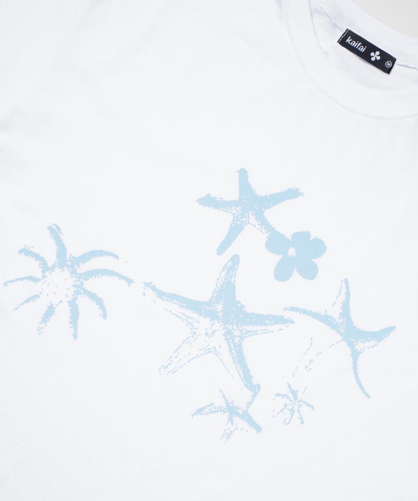 KAIFAI Osel Short Sleeve T-Shirt (White) K26Qb226