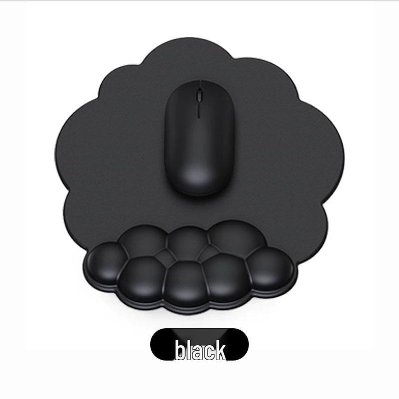 Bequeme Memory-Foam Handgelenkauflage Mauspad mit rutschfester PU-Oberfläche für Desktop-Büro