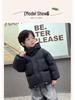 2025 Autumn/Winter Kids' Thick Hooded Down Jacket - Stylish Outerwear for Boys and Girls