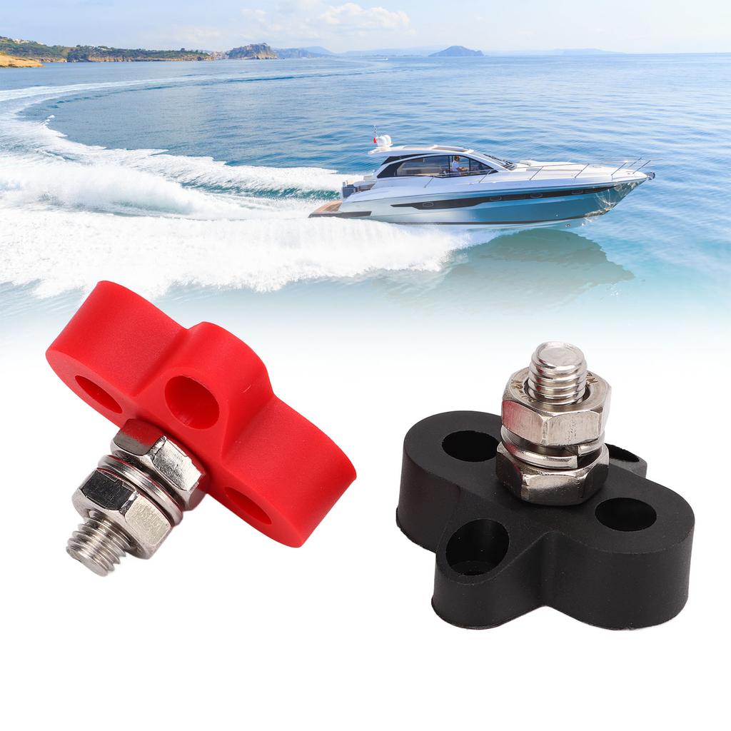 48V Power Distribution Studs Battery Power Ground Junction Post Bus Bar Connector
