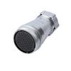 WEIPU WS55 TP+ZP 4 7 40 53 61Pin Panel Waterproof Connector Male Plug Female Socket Power Adapter Screw Solder Install Charger