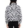 Puma Zebra Print Sports Stand Collar Jacket Women Jacket Black 846282-02