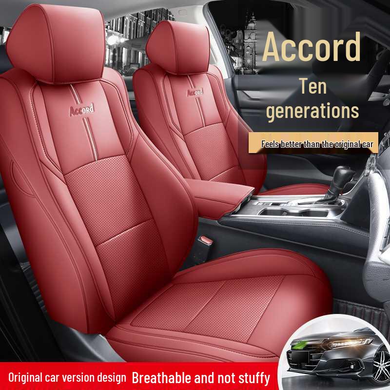 Honda Accord 10. Generation Ganzjahres-Kunstleder Autositzkissenbezug