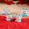 Chinese Style Dragon Cartoon Figurine Dragon Micro Landscape Decoration  Home Decoration