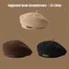 Retro Painter Hat Solid Color Woolen Hats England Female Winter Cap