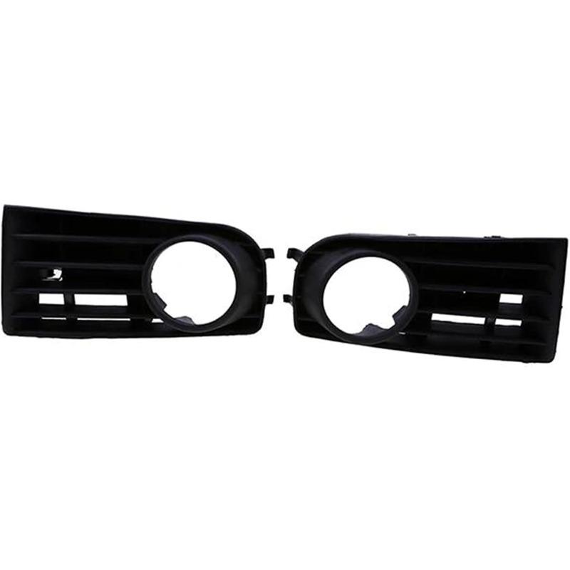 Golf MK5 2004-2009 Car Front Fog Light Cover Fog Lamp Hood Lower Bumper Grilles Decor Parts Light Grille