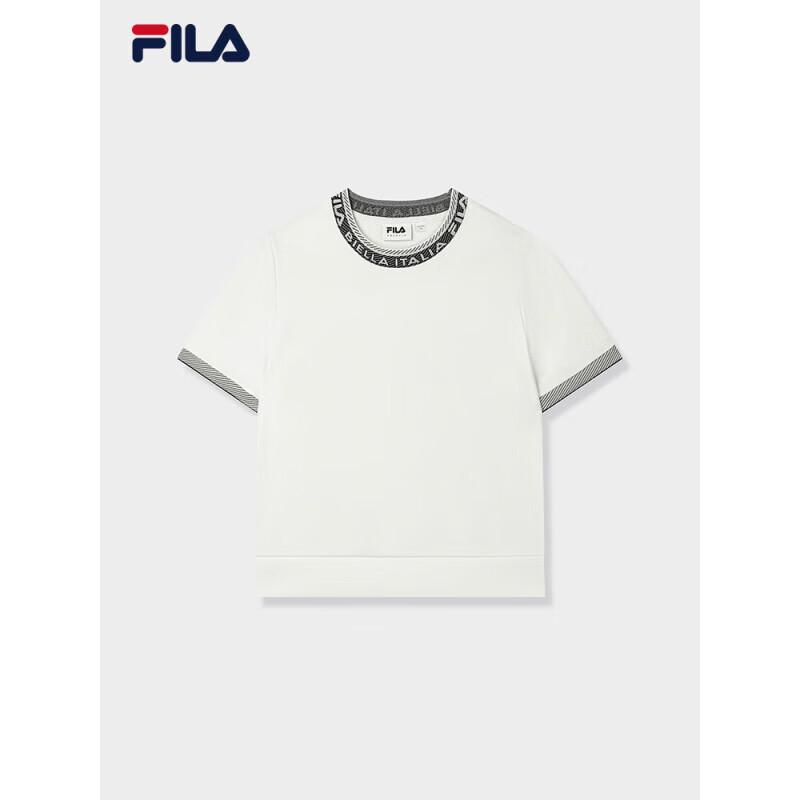 FILA Emerald Women s Knitted Short-Sleeve T-Shirt M