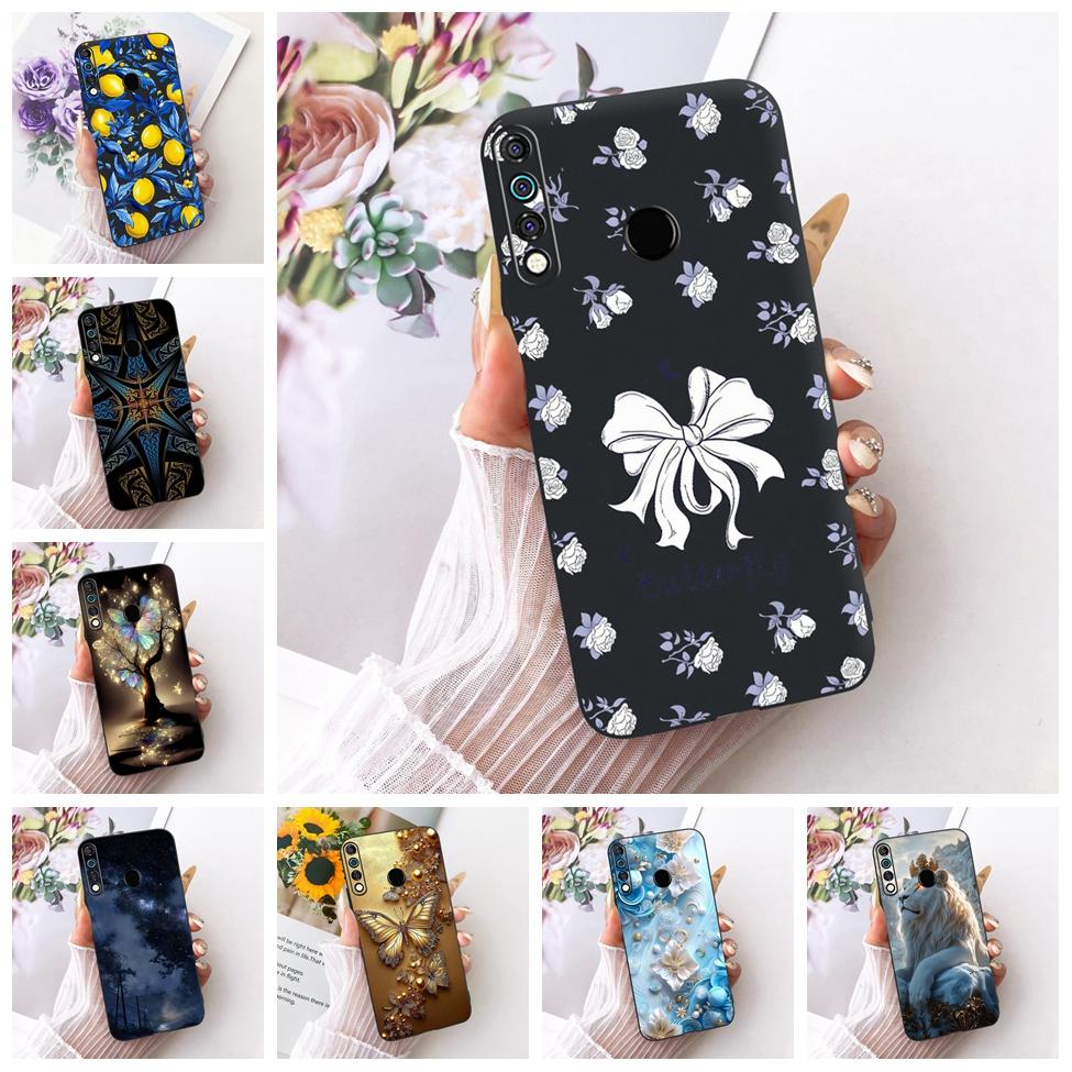 Phone Case For Tecno Camon 12 Cover Silicone Cute Cat Fashion Funny Painted Casing For Techno Camon 12 CC7S