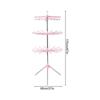 Tripod Clothes Drying Rack Portable Space Saving Height-Adjustable Stainless Steel Laundry Drying Rack Indoor Floor Clothes Rack