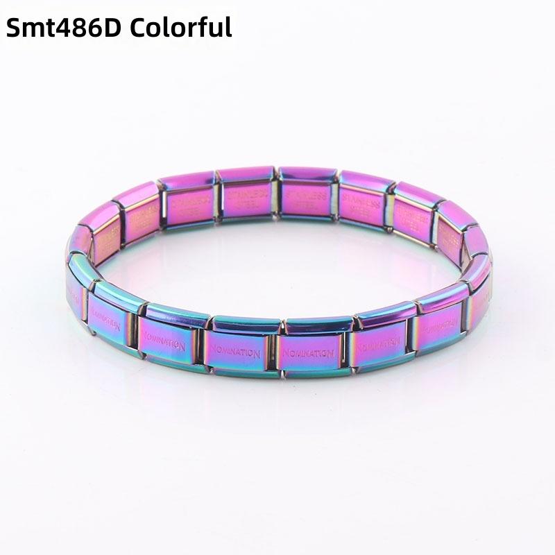 Italian Charm Bracelet Unisex 316 Stainless Steel Removable Starter Modular Jewelry Trendy Anniversary Gift Link Bracelets