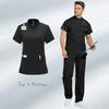 Nursing Scrubs Set Anti-Wrinkle Medical Surgical Gown Hospital Scrub Top Doctor Nurse Special Scrub Uniform Men Women