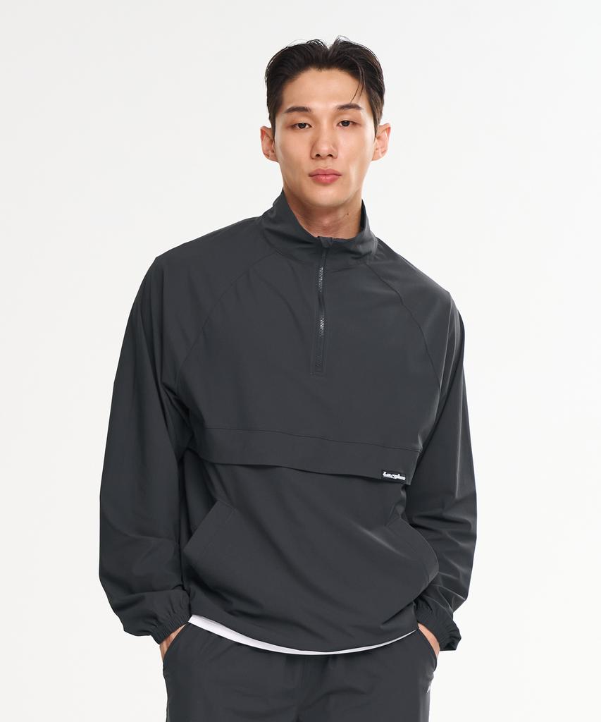 Lazybee [Summer] Airlight Stretch Running Windbreaker Anorak Jacket Top M (2 Colors)