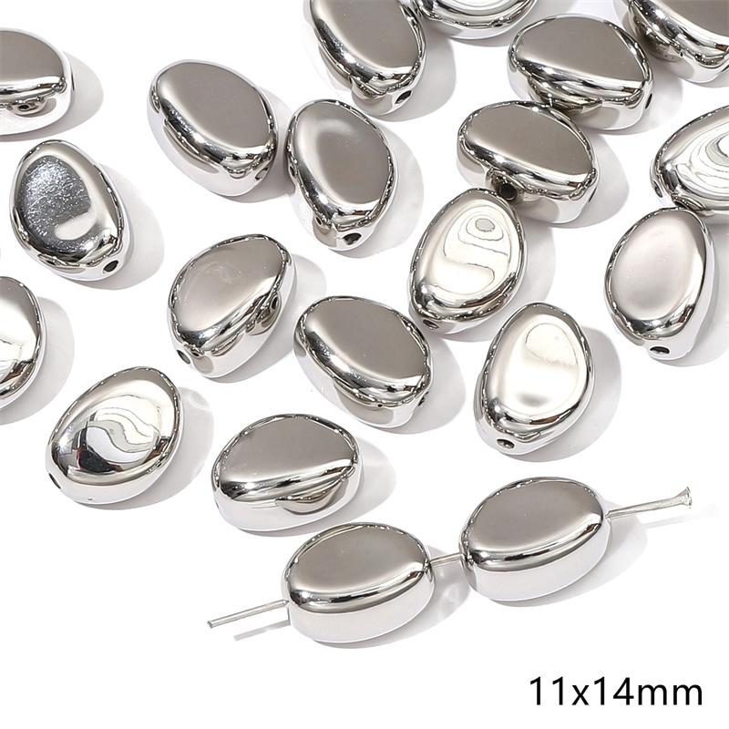 10-100Pcs Plastic CCB Beads For DIY Necklace Bracelet Earrings Pendants Jewelry Making Accessories