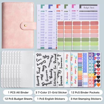 A5 Large Capacity Removable Loose-Leaf Notebook: Simple Design for Students