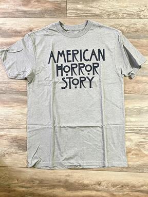 American Horror Story Stacked Logo Womens Comfortable Soft Retro Short Sleeve Tshirt Suitable for Fan Gifts