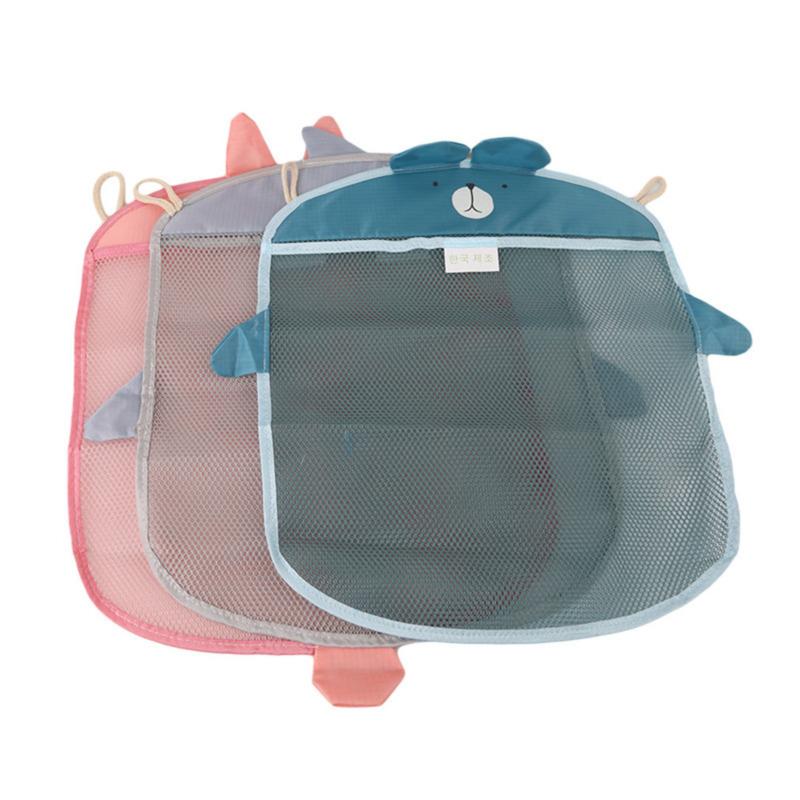 Kitchen Supplies Cartoon Hanging Bags Storage Basket Bathroom Kid Bathing Toy Net Shape Storage Bag Folding Organizer