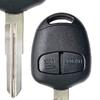 Mitsubishi Compatible Blank Key Mini Cab U61V U62V Genuine Key Compatible 2 Button 2