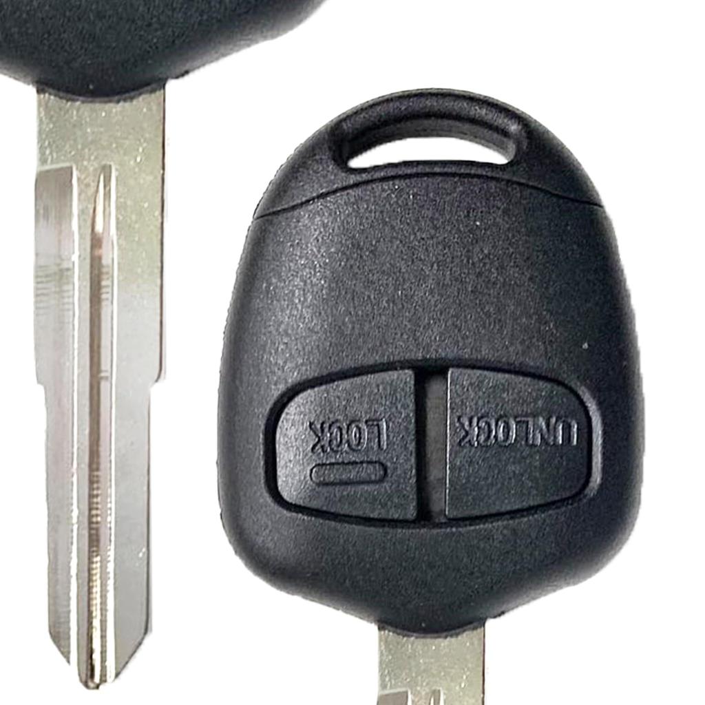 Mitsubishi Compatible Blank Key Mini Cab U61V U62V Genuine Key Compatible 2 Button 2