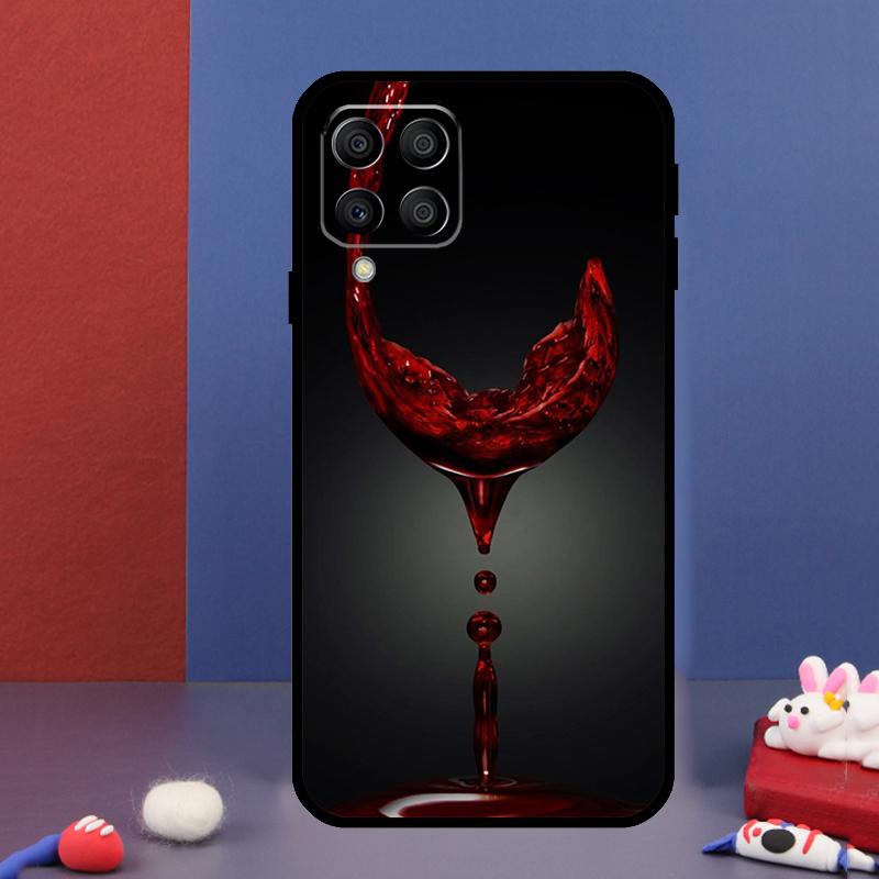 Drink Beer Red Wine For Samsung Galaxy M33 M13 M23 M53 M15 M55 M31 M51 M14 M34 M54 M20 M30s M32 M52 Phone Case