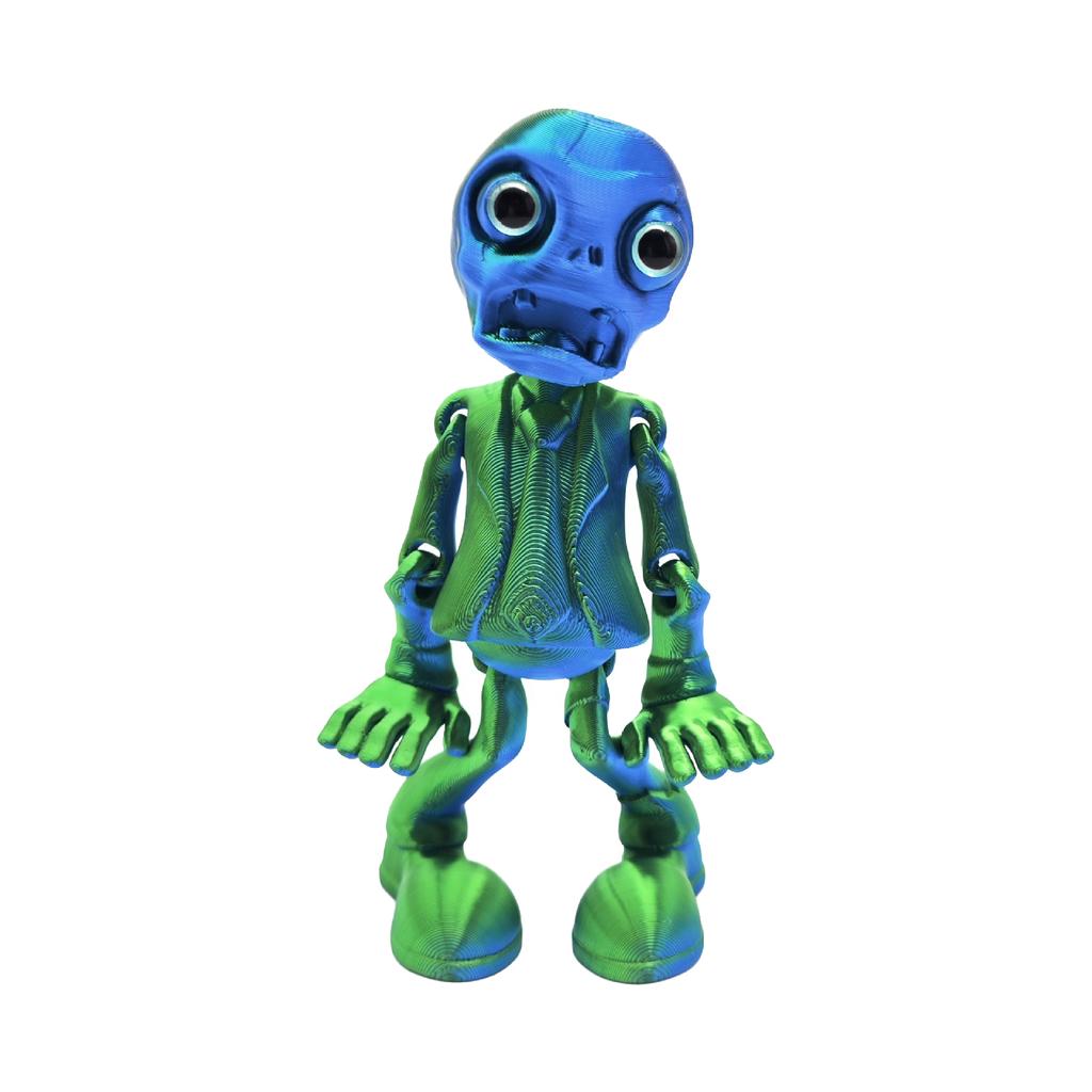 3D Printed Desktop Ornaments With Movable Joints And Six Colors To Choose From, Adding To The Home Atmosphere