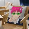 Anime Role Saiki K Chibi Cartoon Pillow Cushion Cover Pillowcase Living Room Sofa Home Decor Customized