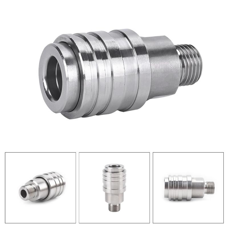 Durable 1/4" Self Locking Quick Connector Set Hose Connection for High Pressure Washer Car Cleaning Tools
