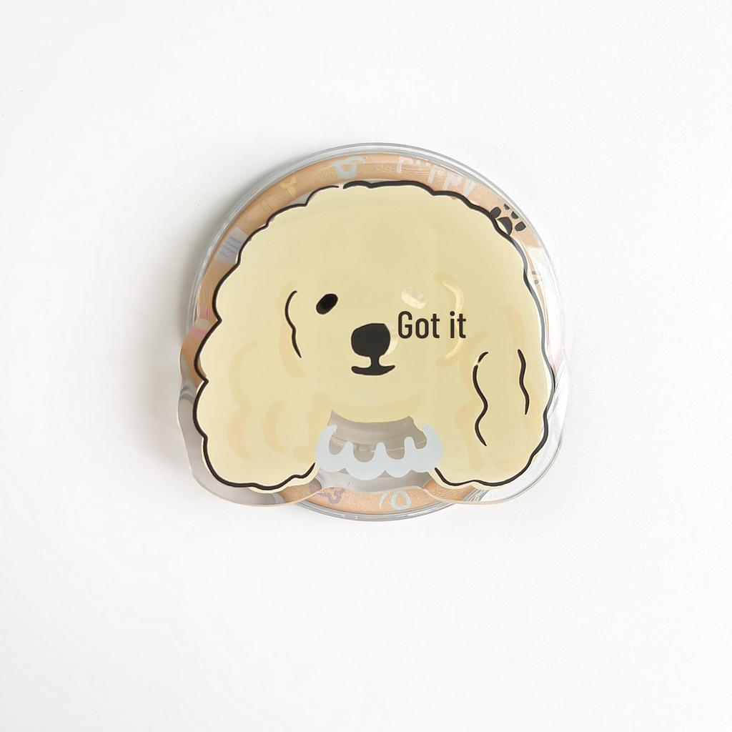 Magsafe Magnetischer Cartoon Handy Airbag Ständer - Einziehbarer Acryl Desktop Halter