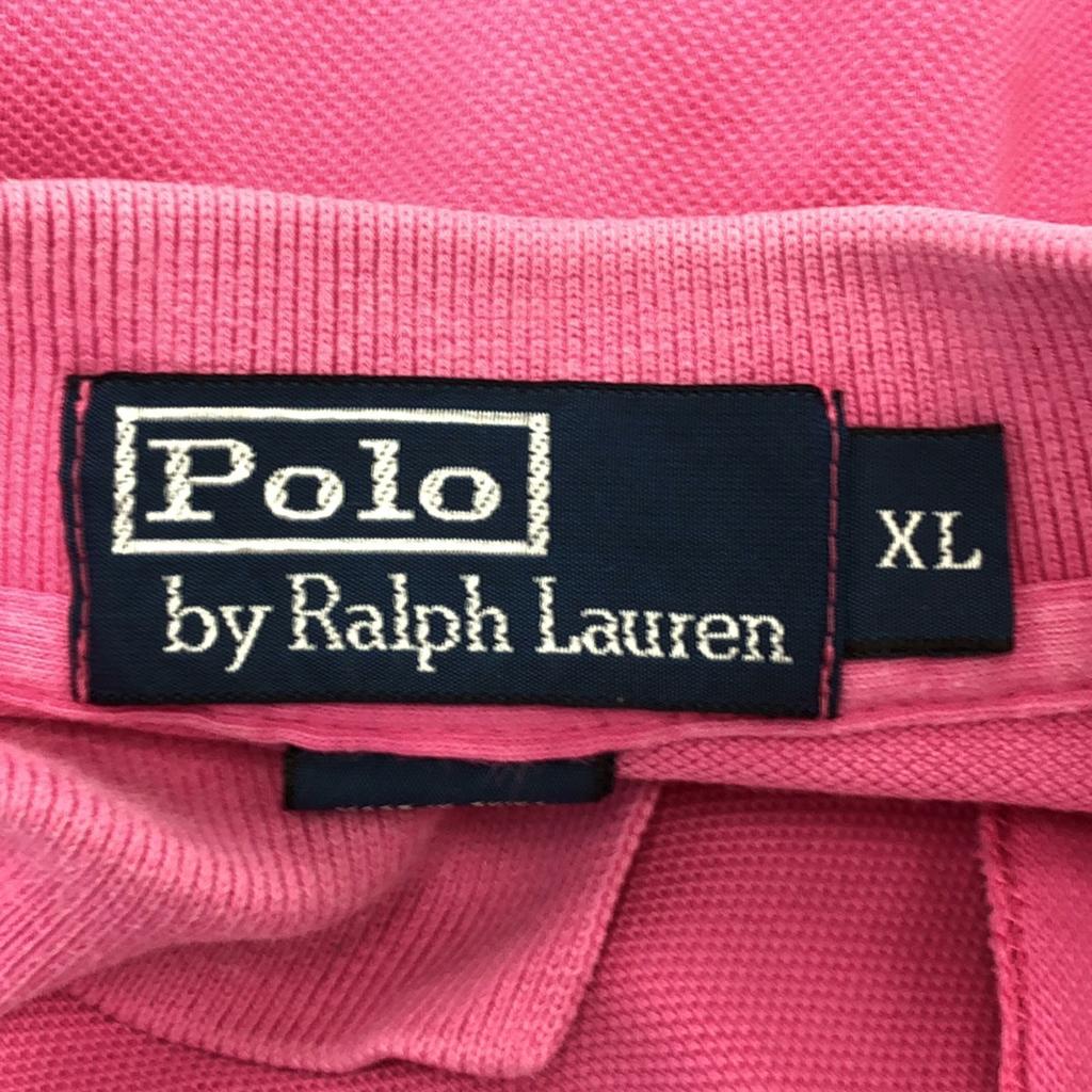 Polo by Ralph Lauren Logo Embroidery Short Sleeve Polo Shirt Men's Used