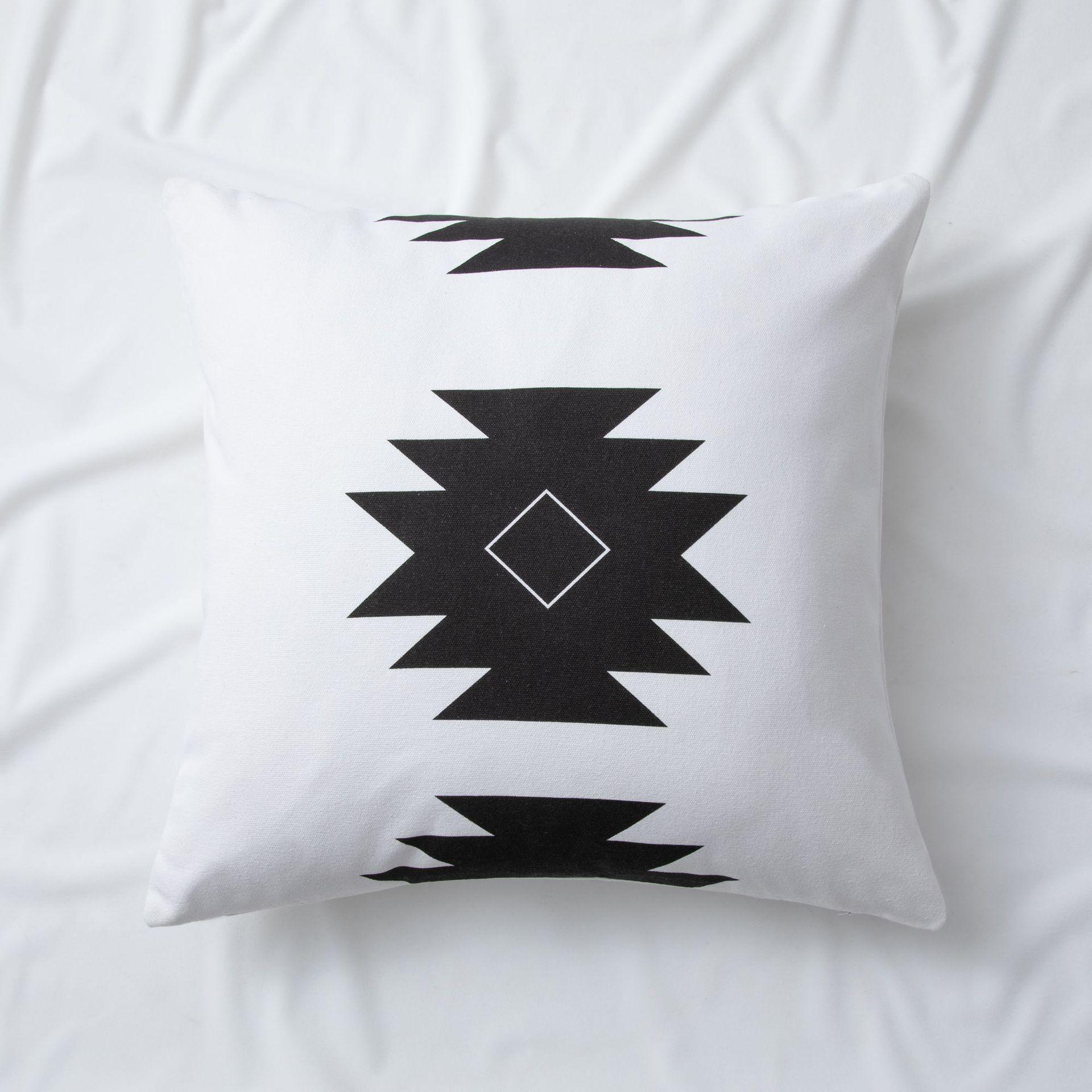 

Новая кожаная и хлопковая парусиновая наволочка с кисточками, шестипредметный набор декоративных наволочек для дивана 45 × 45cm