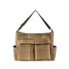 Women's Checkered Wool Shoulder Bag Colorful Large Capacity Casual Bag Fashion  Bags
