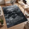 Dark Gothic (37) Personalized Name Office Carpet Stylish Decor for Living Room Bedroom Kitchen