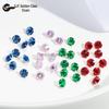 Round & Reverse Four-Prong Zircon Single-Prong DIY Phone Chain Jewelry & Clothing Accessories (3/4/5)
