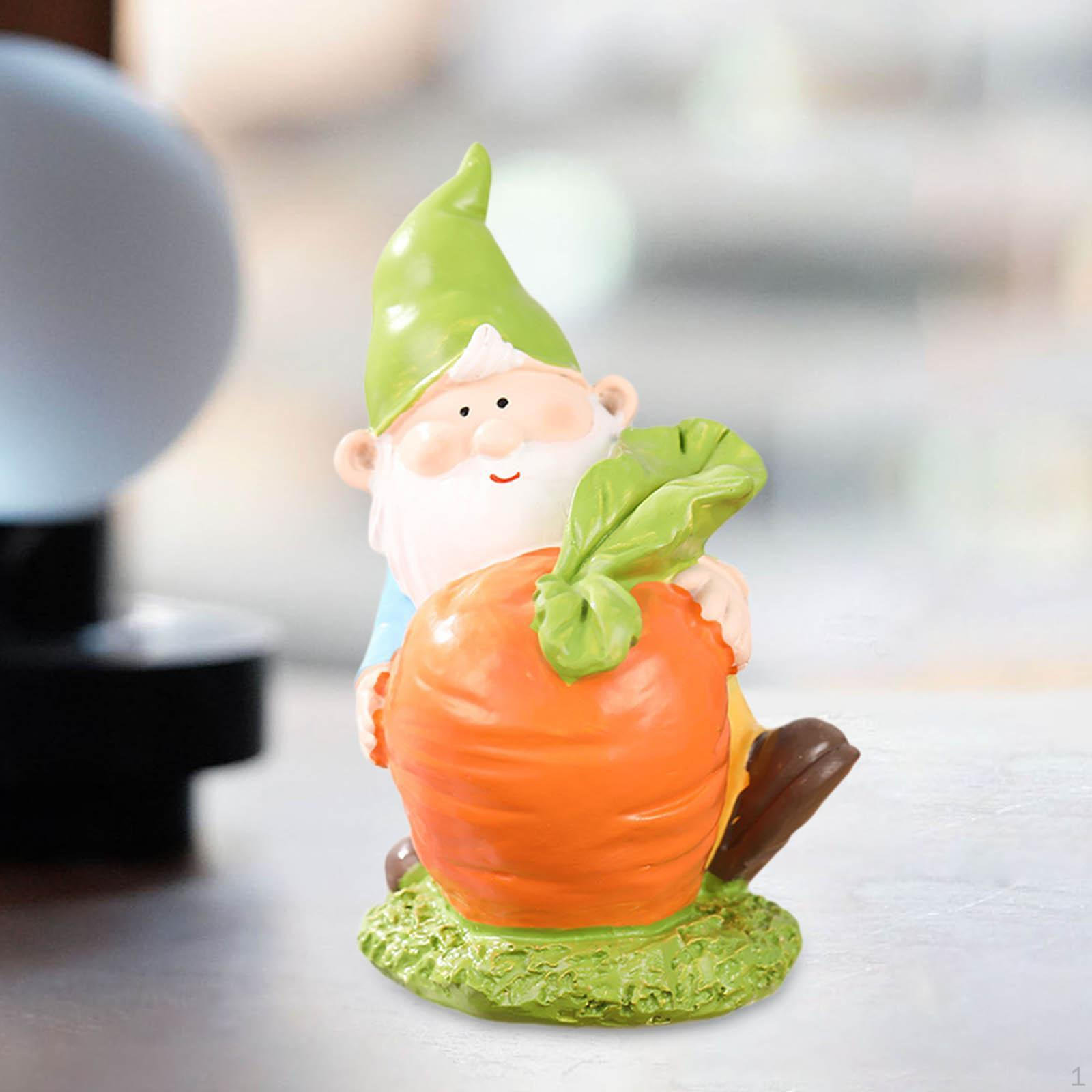 

Resin Figurine Crafts Gift Cute Sculpture Statue for Bookshelf Bedroom Living Room Table оранжевый