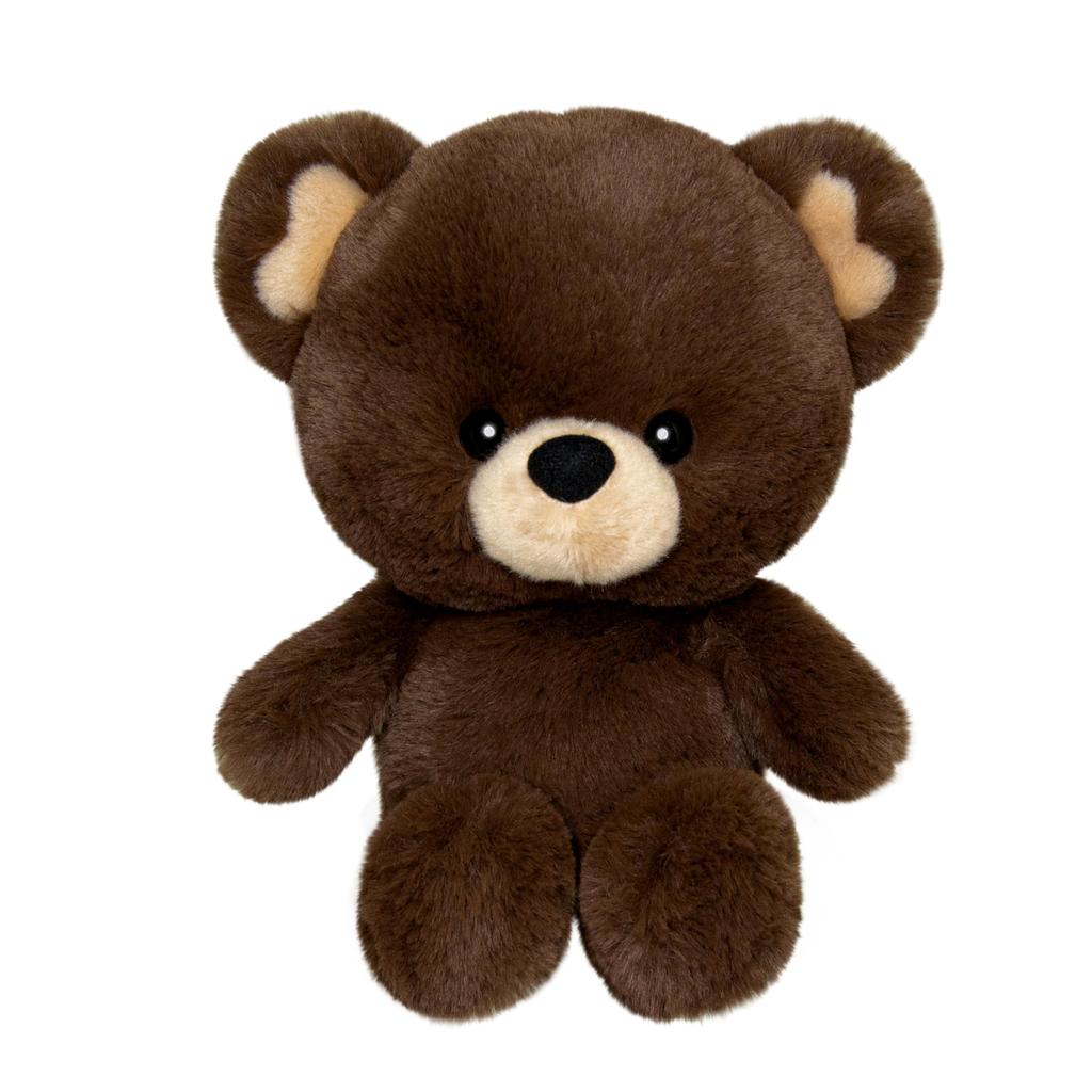 Aurora World Plush Toy New Fluffy Bear Dark Brown S