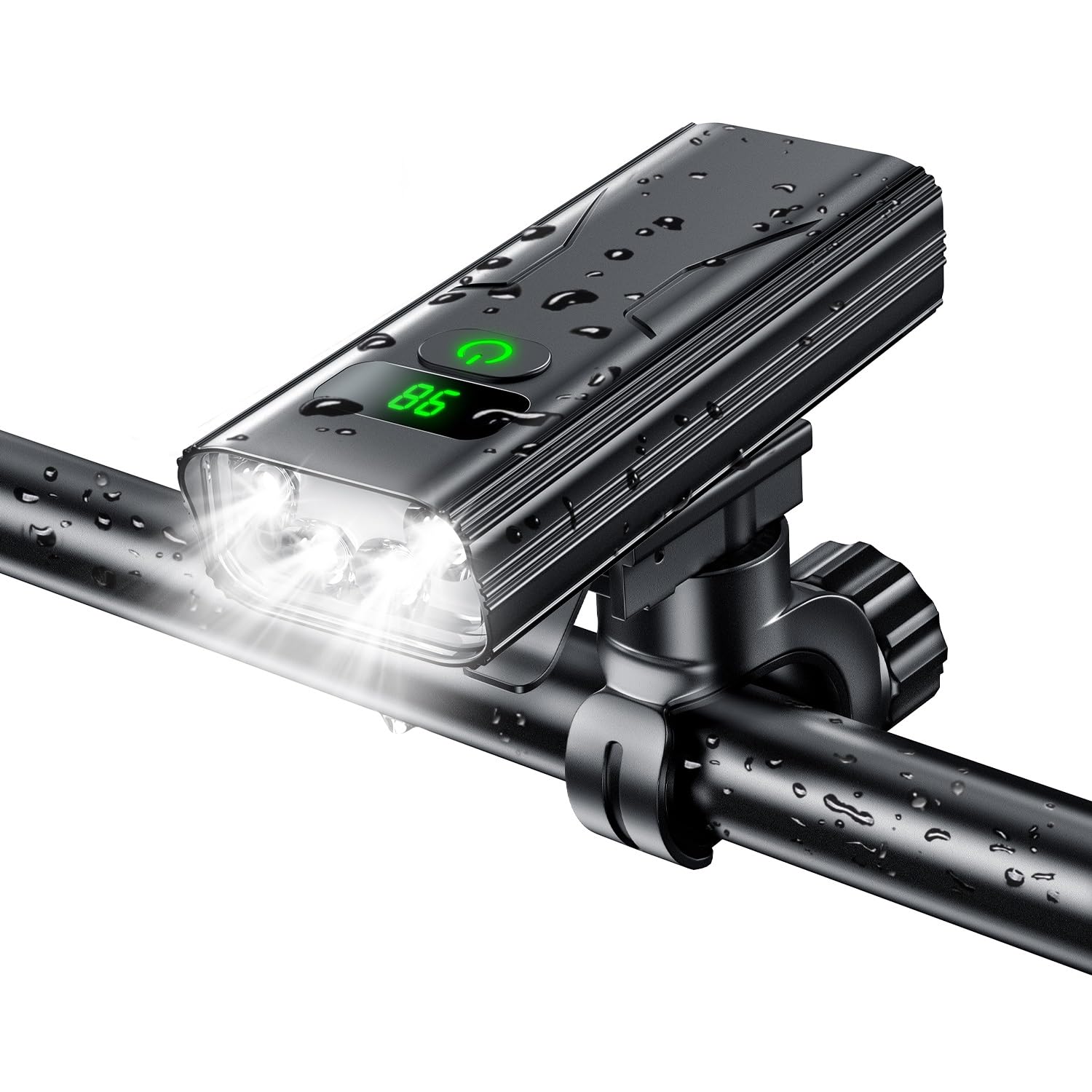 

USB Rechargeable Bicycle High 4 Powerful Battery Level IPX6 with LED High Mobile Easy Can also be Used as a Perfect for Road Cross Night Power Outage