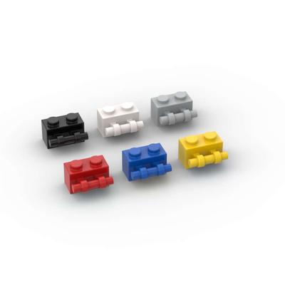 Non-Toxic Moc 10Pcs 30236 Modified 1X2 With Bar Handle Building Blocks Compatible Brick Particle Educational Idea Toys Birthday Kid Gifts
